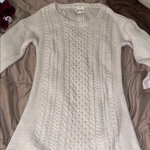 Knitted sweater dress